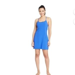 ALL IN MOTION Blue Sleeveless Dress Sport Dress